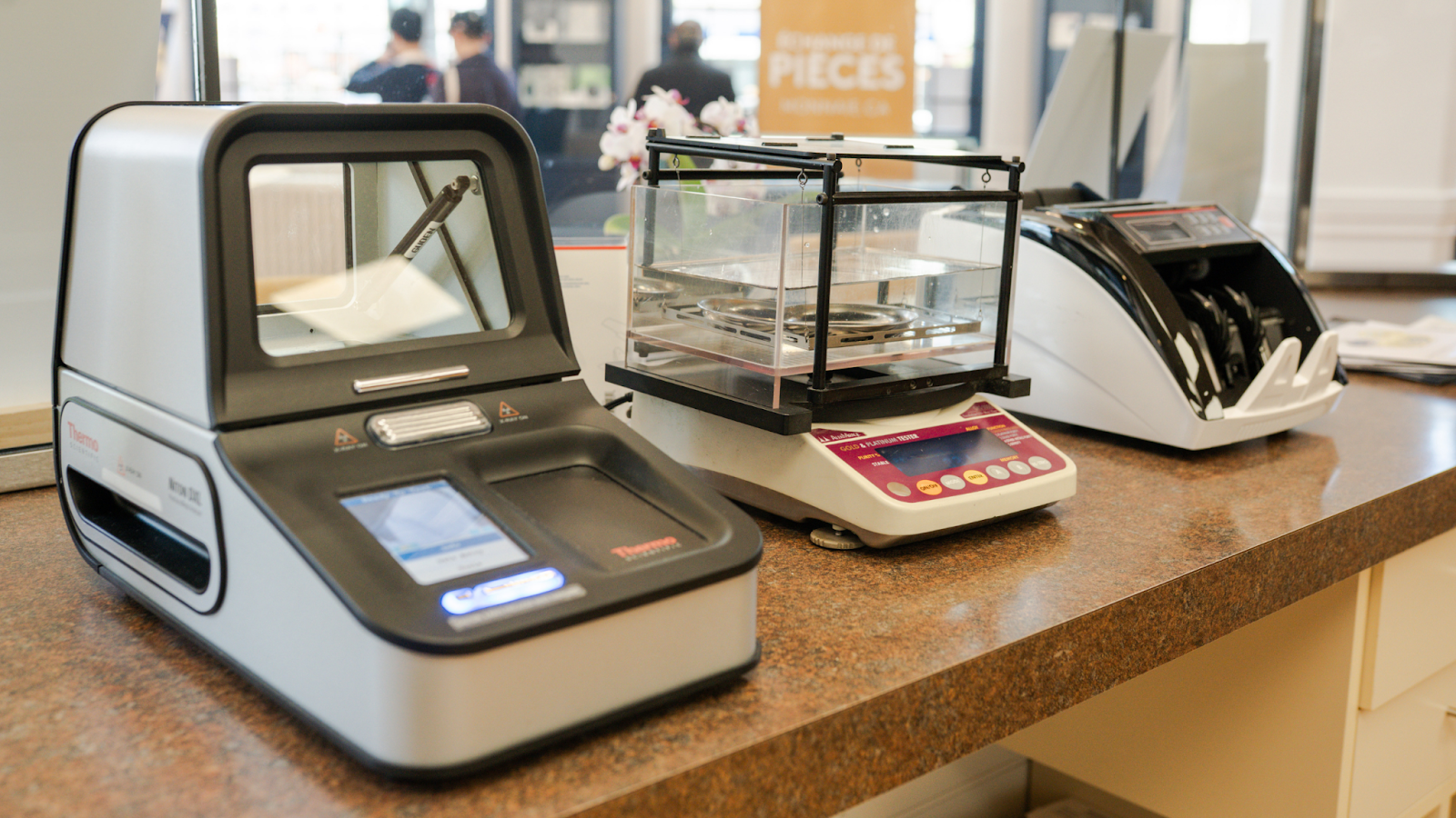 XRF and Density Machine